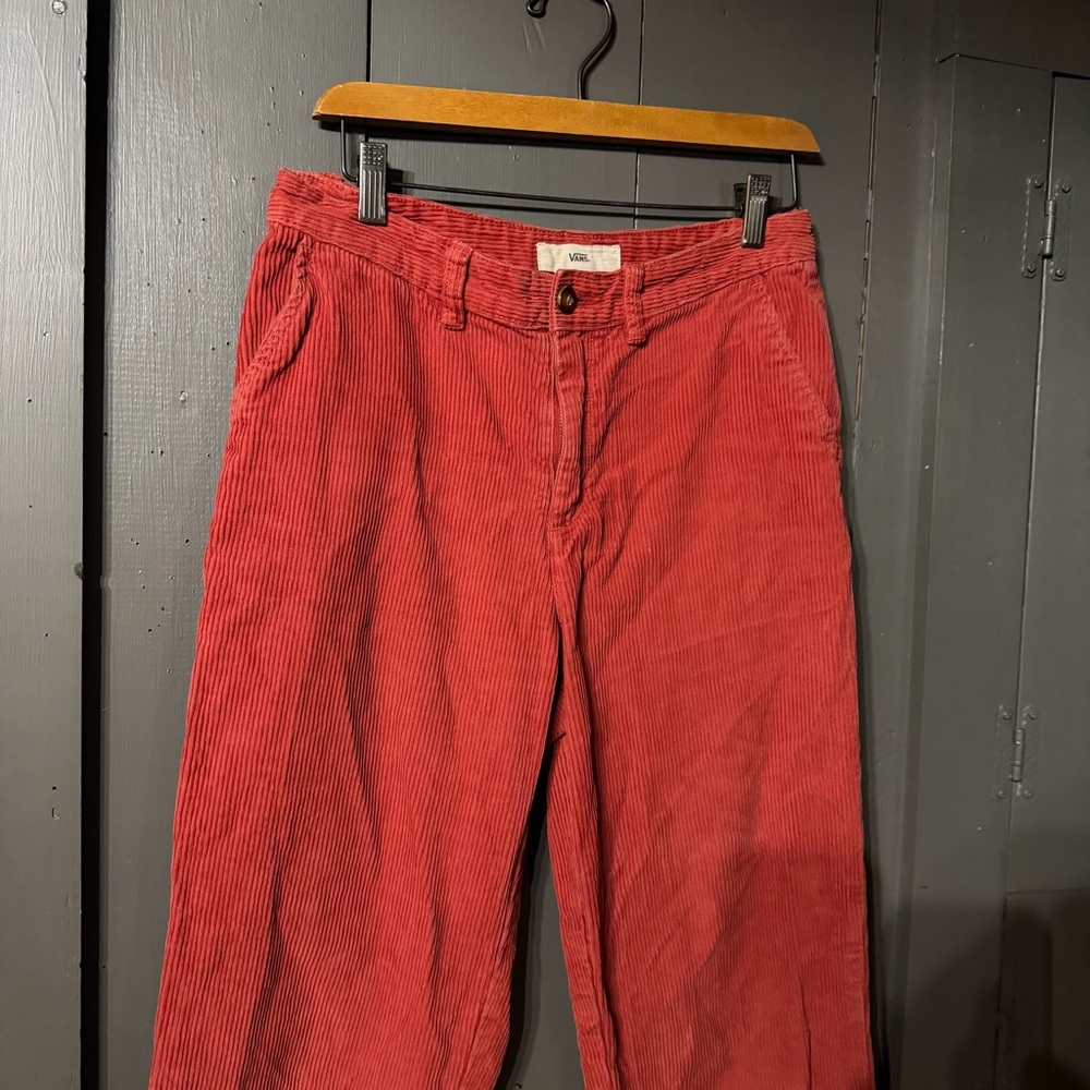 Vans Red Corduroy Pants - Picture 6 of 14